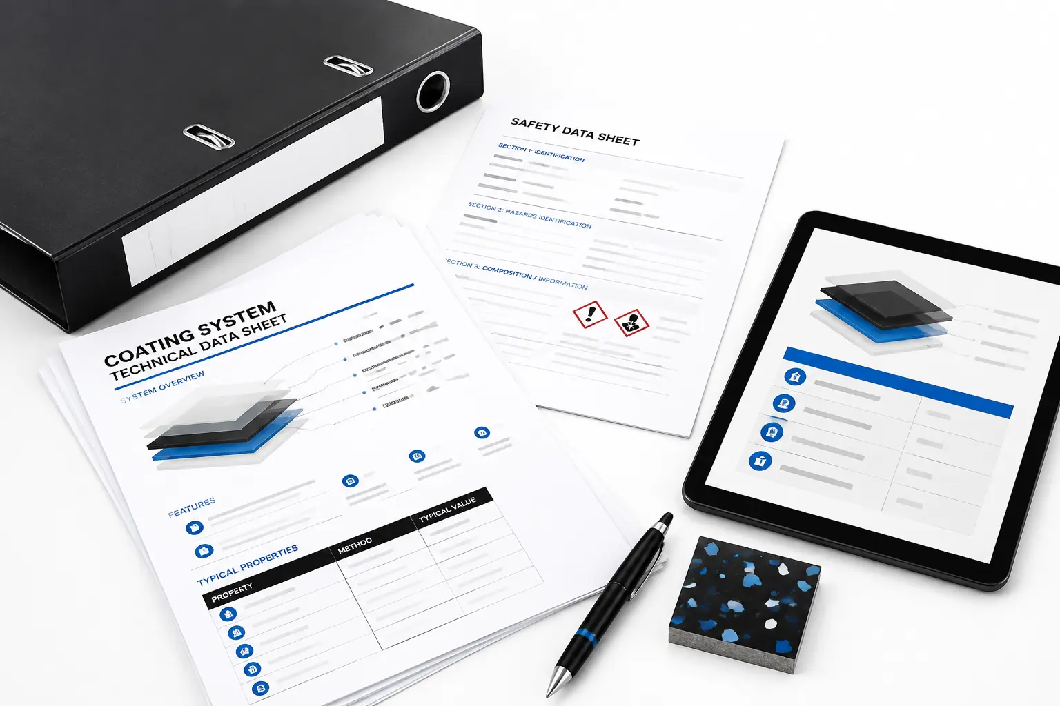 U.S. Resin technical documents