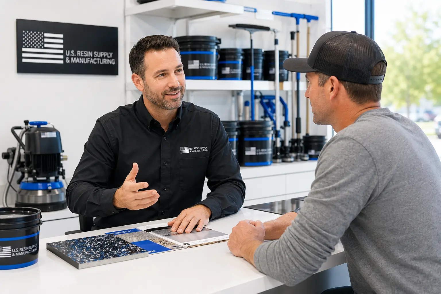 Contractor receiving technical support