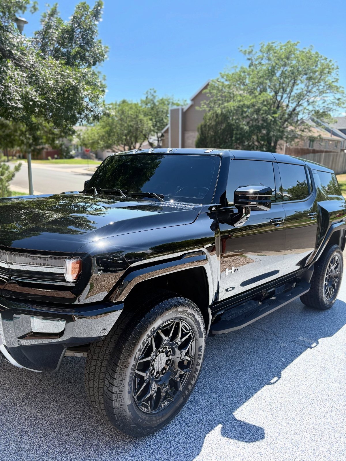 HUMMER EV - 1-step correction + ceramic coating by SBV Auto Detail, Denver CO