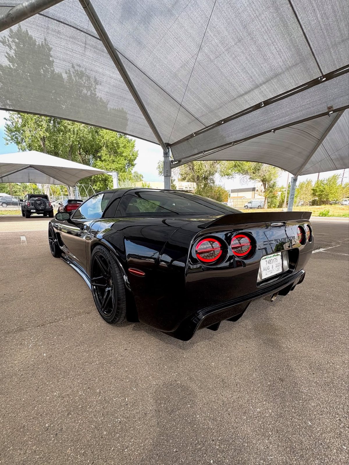 Widebody Corvette - corrected, coated, protected by SBV Auto Detail, Denver CO