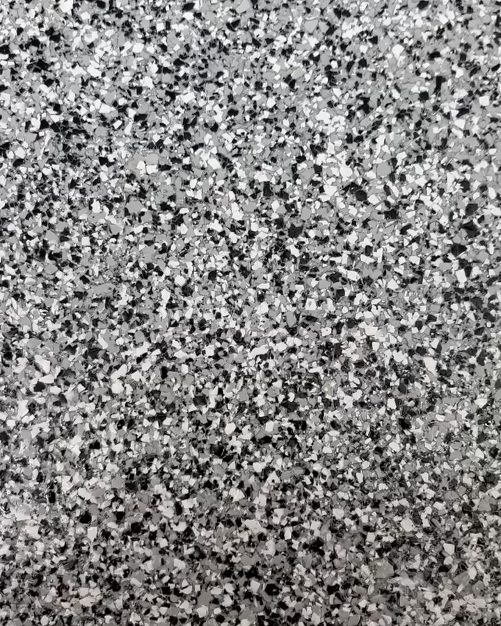 Flake epoxy close-up by SBV Concrete Coatings