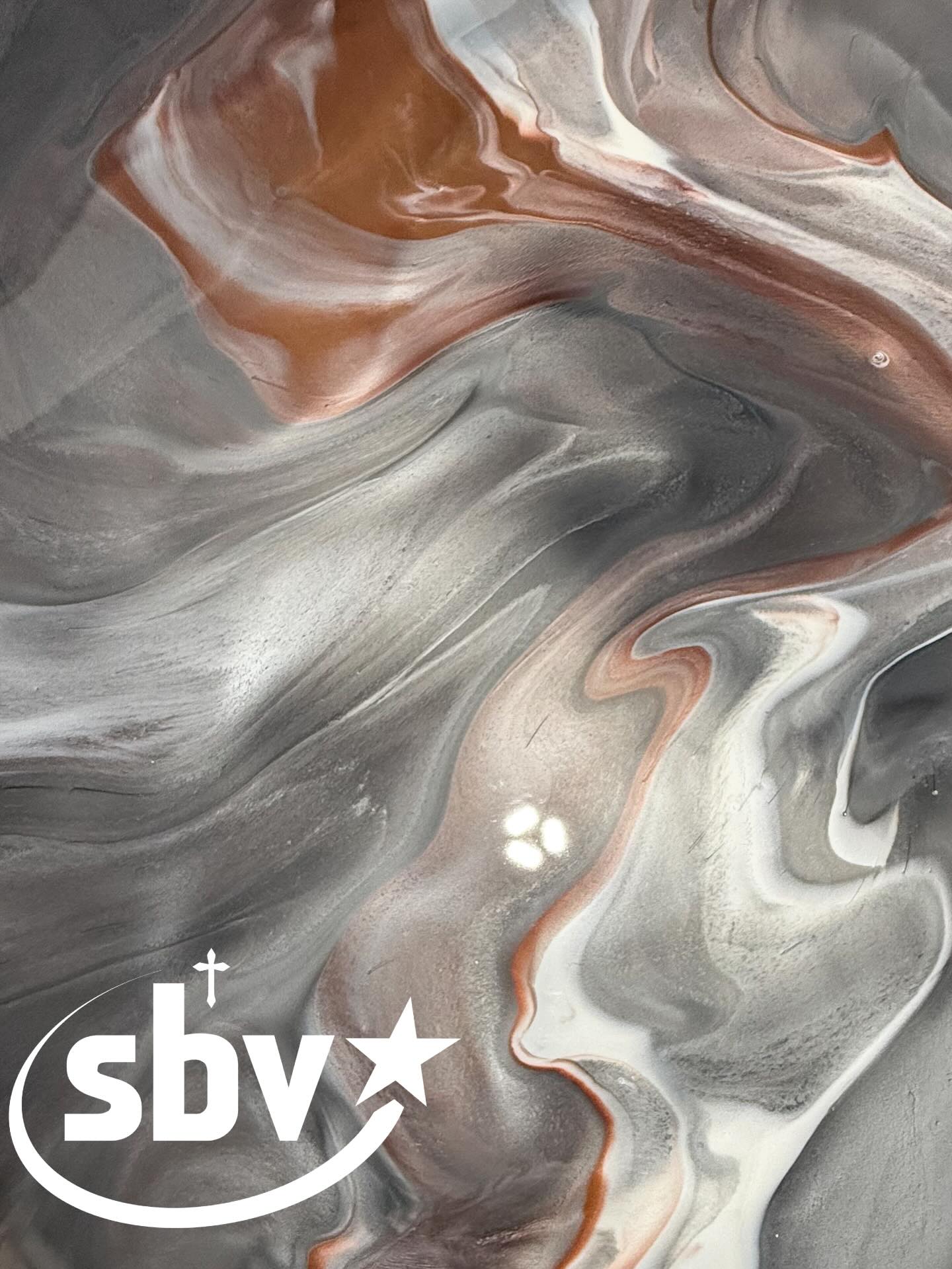 Metallic epoxy close-up by SBV Concrete Coatings