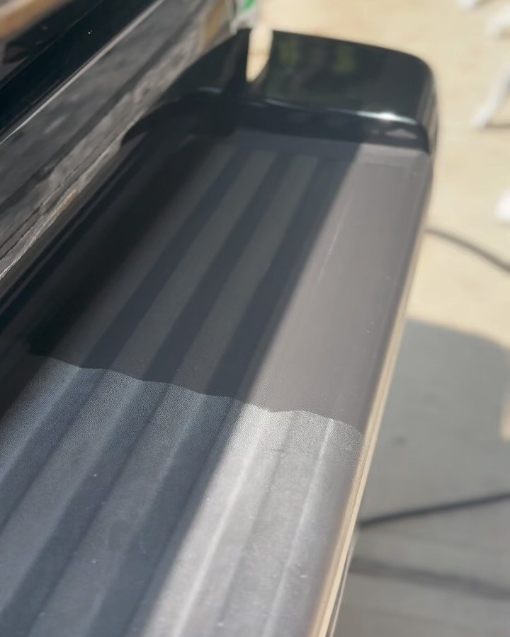 Faded trim restored by SBV Auto Detail, Denver CO