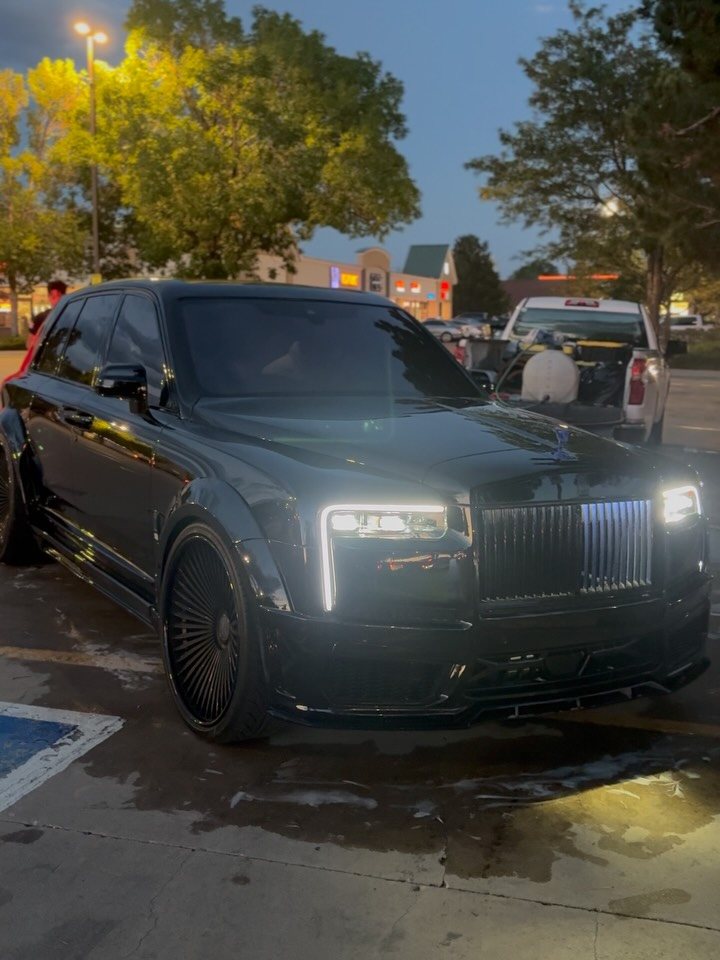 Rolls-Royce Cullinan - exterior detail by SBV Auto Detail, Denver CO