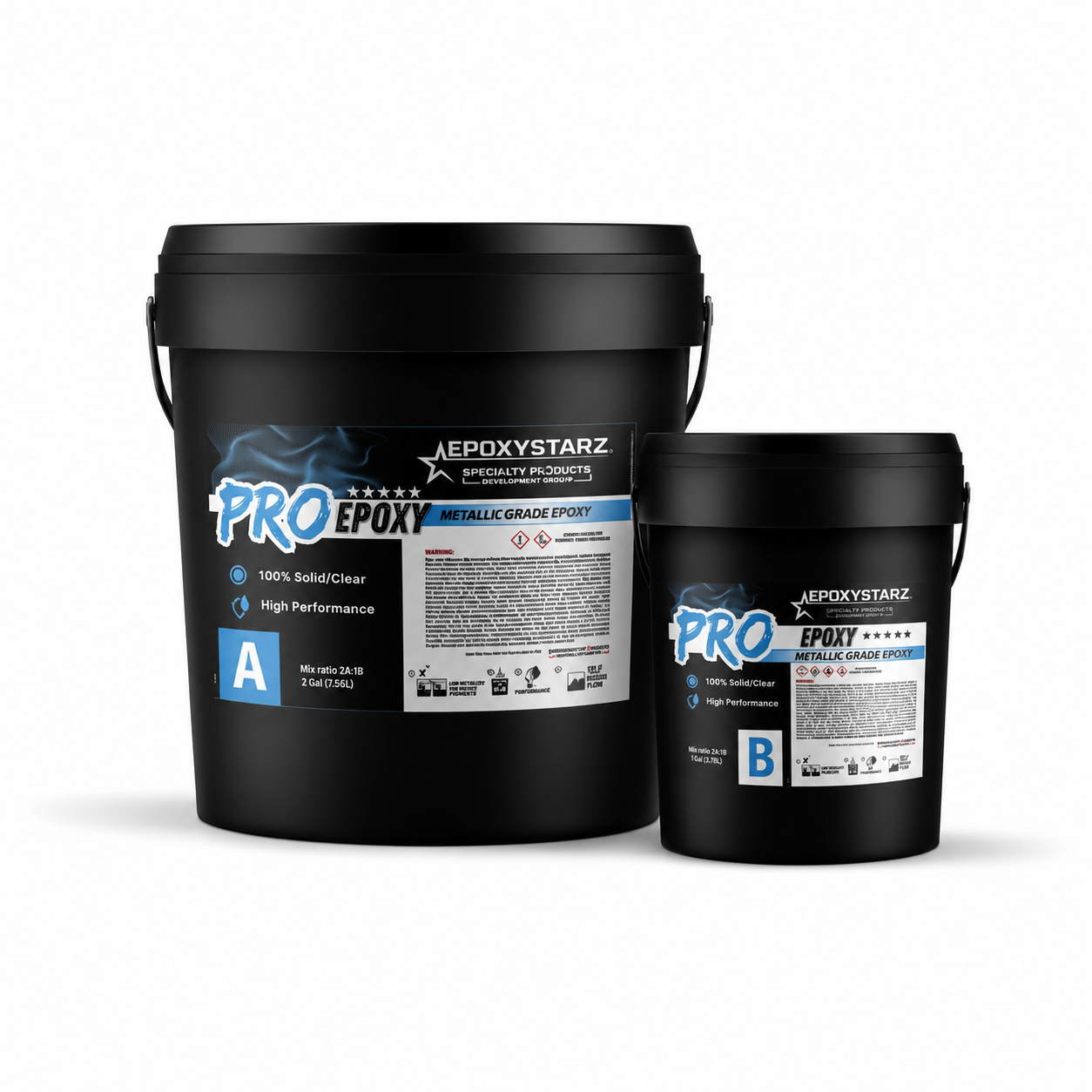 US Resin Supply Pro EpoxyStarz Metallic Epoxy