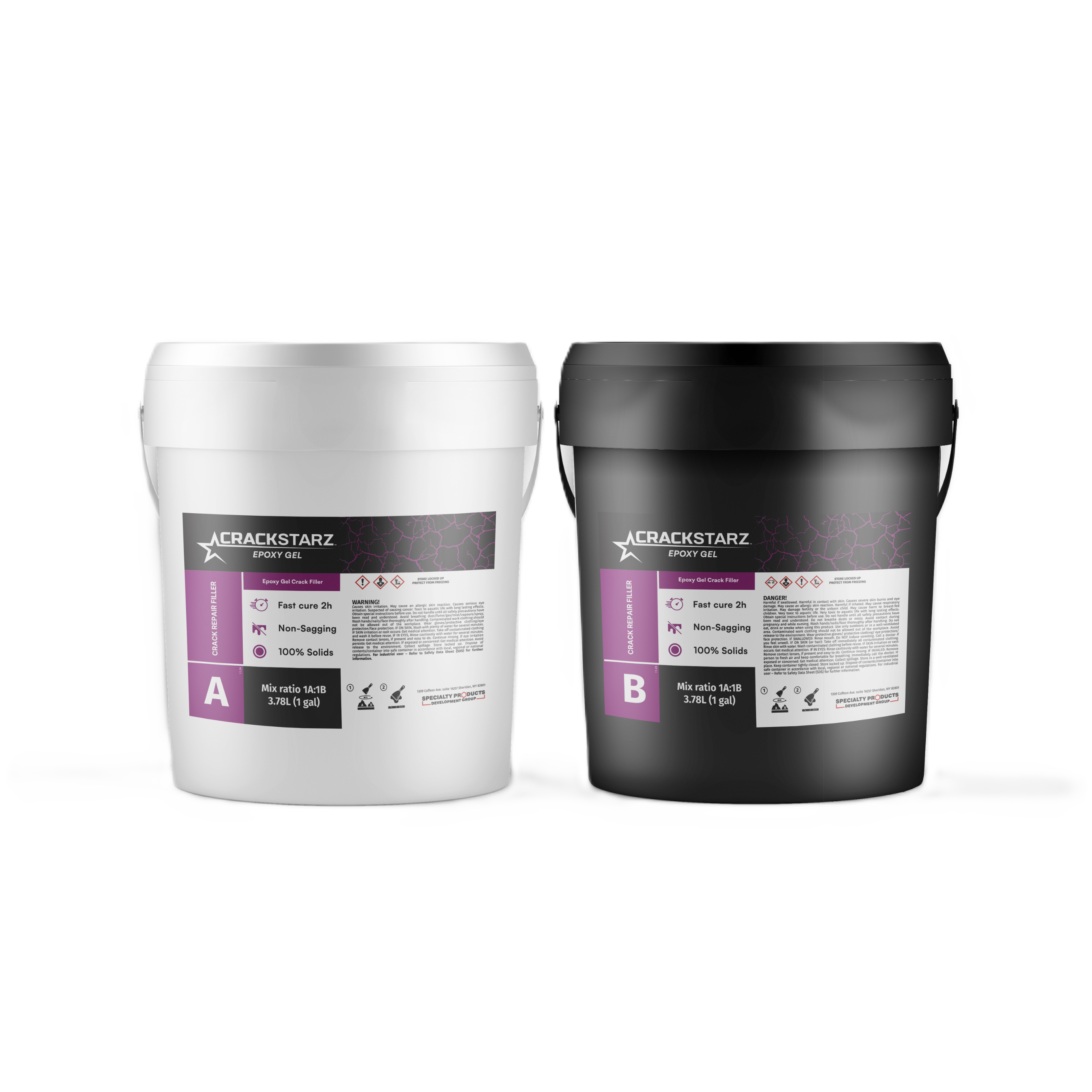 US Resin Supply CrackStarz PolyFast - US Resin Supply CrackStarz PolyFast