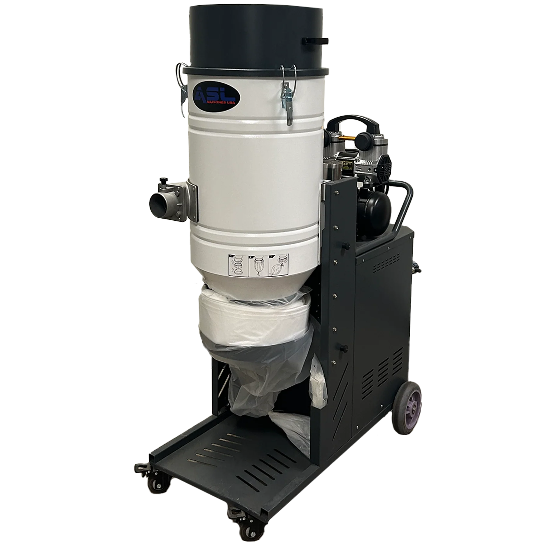 ASL 220V TURBINE VACUUM AUTO PULSE TECHNOLOGY CFM: 450