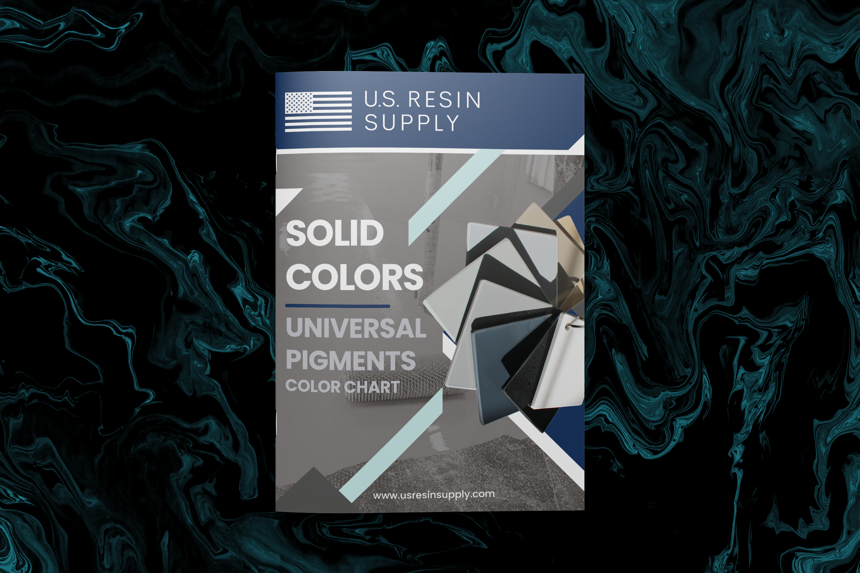U.S. Resin Supply solid color chart